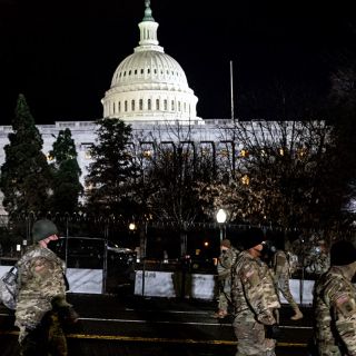 National Guard at Capitol hospitalized after eating substandard food. Metal shavings, feathers found in meals