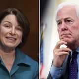 Amy Klobuchar, John Cornyn Urge White House to Use Venues as Vaccination Sites