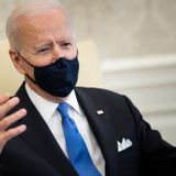 ‘Neanderthal thinking,’ Biden says of ending state mask mandates in Texas, Mississippi