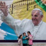 Pope Francis lands in Baghdad, beginning the first-ever papal trip to Iraq