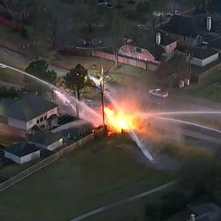 At least 6 people hospitalized after a natural gas explosion and fire in Texas | CNN