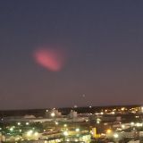 Saw a pink cloud? It came from a rocket launch.