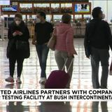 United offering COVID-19 testing for passengers at Bush Airport