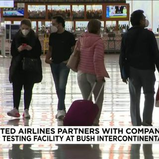 United offering COVID-19 testing for passengers at Bush Airport