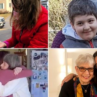 Grandparents are getting to hug their grandkids for the first time after getting vaccinated