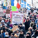 Thousands protest Quebec’s COVID-19 lockdown measures, several arrests made: Montreal police - Montreal | Globalnews.ca