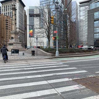 Columbus Circle Barricades Come Down After 9 Months