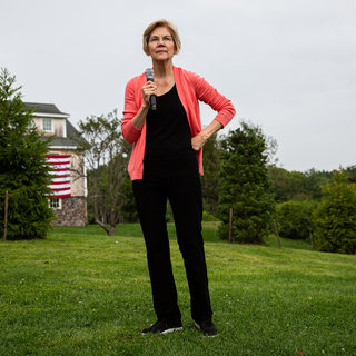 Elizabeth Warren Says Talk of Light Bulbs and Straws Is a Distraction