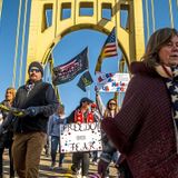 Conservative rally in Downtown Pittsburgh targets masks, election results