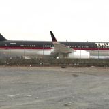 Glory days of Trump's gold-plated 757 seem far away as plane sits idle at a sleepy airport | CNN Politics