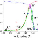 Conductance selectivity of Na+ across the K+ channel via Na+ trapped in a tortuous trajectory