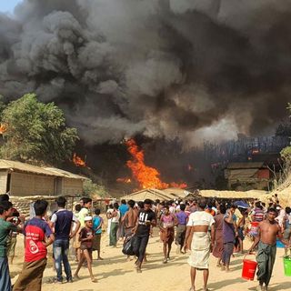 At least 11 dead as massive fire destroys thousands of homes in Bangladesh Rohingya refugee camps | CNN