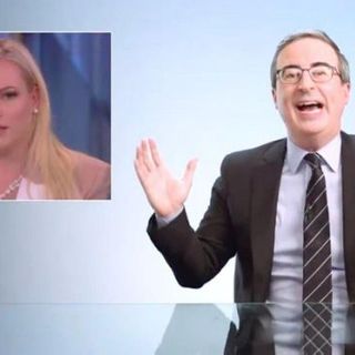 John Oliver Blasts Meghan McCain for Hypocritical Response to Anti-Asian Hate