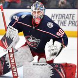 Blue Jackets sign G Elvis Merzlikins to two-year contract extension