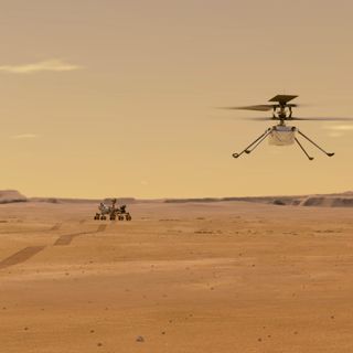 Tiny Mars helicopter to pay homage to Wright brothers