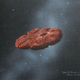 Interstellar object 'Oumuamua is a pancake-shaped chunk of a Pluto-like planet