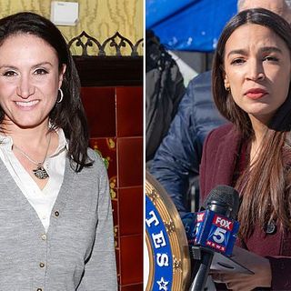 AOC blasts 2020 challenger claiming she was picked since she's Latina