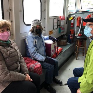 Traveling By Boat, Vaccinators 'Injecting Hope' For Maine Islanders