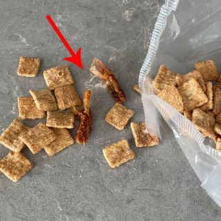 Man finds shrimp tails in his Cinnamon Toast Crunch, but the company says it's just sugar