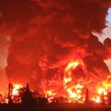 Indonesian Oil Refinery Ablaze After Massive Explosion