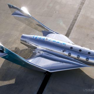 Virgin Galactic unveils 'VSS Imagine,' the first of its next-generation spaceship series