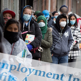 719,000 Americans file for first-time unemployment benefits