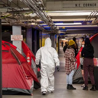 Philly PATCO homeless encampment site is cleaned, but occupants are allowed to return