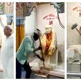 Labelled ‘jihadi’, Sai Baba’s idol demolished in Delhi. Hindu hardliner exults. Devotees despair