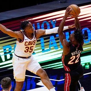 Isaac Okoro earns Jimmy Butler’s respect in Cleveland Cavaliers’ loss: ‘His potential is out of this world’