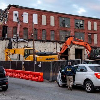 Philadelphia officials halt teardown of old factory building where developer plans for big apartment block