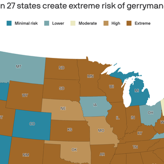 1 in 2 states at risk of "rigged maps" after congressional redistricting, group warns