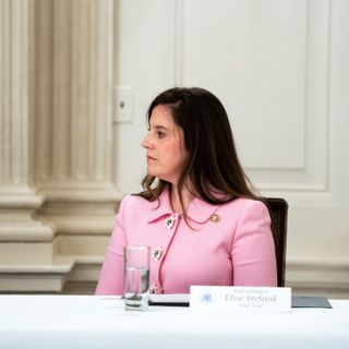 Churchill: Let's mock Elise Stefanik's mock outrage