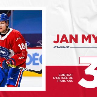 Three-year, entry-level contract for Jan Mysak