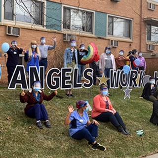 ‘Angels work here’: Employees see visible appreciation outside Mount Olivet Home in Minneapolis | MinnPost