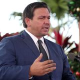 DeSantis complains again about ’60 Minutes’ story, gets vaccinated off-camera