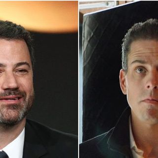 Video: Jimmy Kimmel Gushes over Hunter Biden Beating Crack Addiction, Skips Foreign Investments Scandals