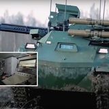 Putin’s robot army to be sent to Ukraine border as troops ‘ready for conflict’