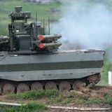 Russia Ready For An Unmanned Ground Attack With Uran-9 'Strike Robot Vehicles': WATCH