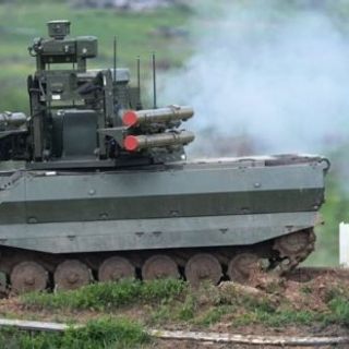 Russia Ready For An Unmanned Ground Attack With Uran-9 'Strike Robot Vehicles': WATCH