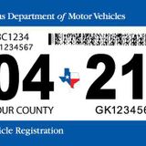 Is your vehicle registration expired? Texas DMV officials say you have until April 14 to renew