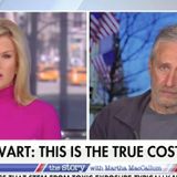 Fox News Host Tries and Fails to Bait Jon Stewart Into Attacking Biden