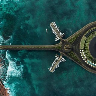 An architecture firm has designed a floating 5-star hotel that would generate its own electricity by rotating, but it may be too futuristic for its own good