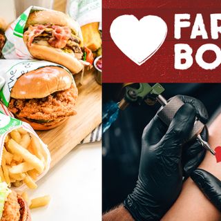 Farmer Boys Restaurant Celebrates 40 Years With Free Burgers and Tattoos