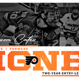 Flyers sign forward Jackson Cates from University of Minnesota-Duluth