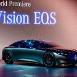 Mercedes unveils luxury electric car to challenge Tesla