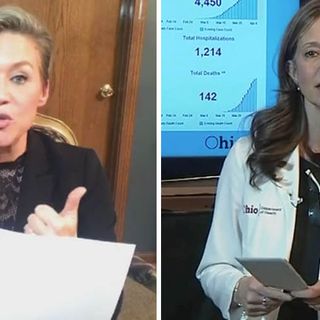 Republican Ohio Senate candidate Melissa Ackison compares Amy Acton to Nazi doctor