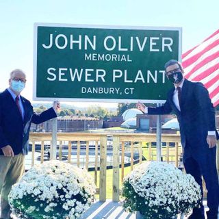 ‘Fascinating’ project: Danbury’s unique fat-to-fuel facility breaks ground at John Oliver Sewer Plant