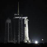 Astronauts Arrive at Pad for SpaceX Flight on Used Rocket