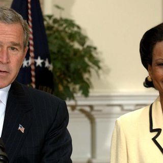 Bush says he wrote in Condoleezza Rice for president in 2020