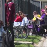 Parents Get Creative to See High School Athletes at Limited Capacity Drake Relays Events